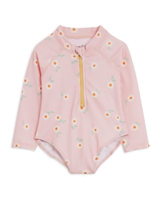 Sovereign Code - Girls' Printed Bodysuit Rash Guard Swimsuit - Baby