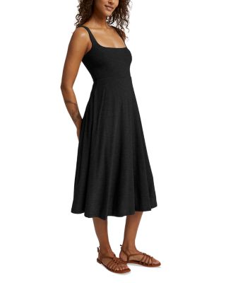 Featherweight At The Ready Square Neck Dress