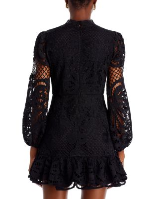 Long Sleeve Lace Dress - Exclusive