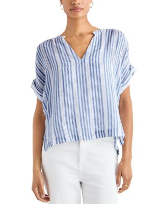 Splendid St Tropez Striped Blouse