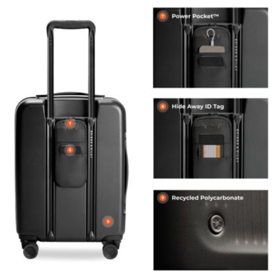 Sympatico Global Carry On Expandable Spinner Suitcase