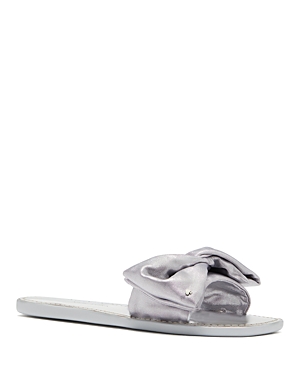 Shop Kate Spade New York Women's Bikini Slide Sandals In Silver