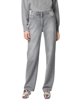 Versace - Stonewash Denim Jeans in Mid Grey