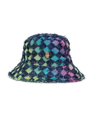 KURT GEIGER LONDON Rainbow Denim Bucket Hat | Bloomingdale display picture 3