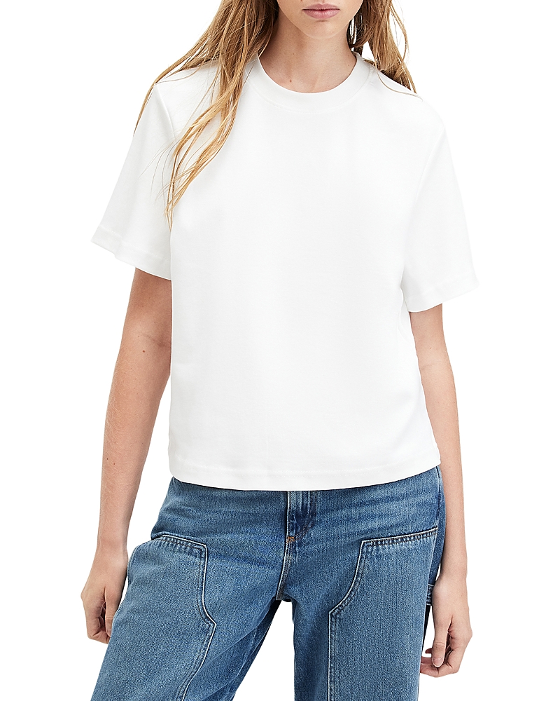 Allsaints Lisa Boxy Tee In White