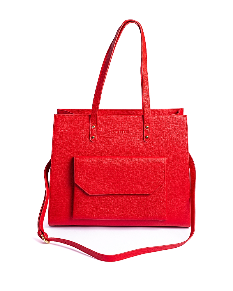 F&w Style F & W Style Imani Large Tote In Red
