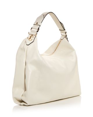 Ana Hobo Leather Shoulder Bag