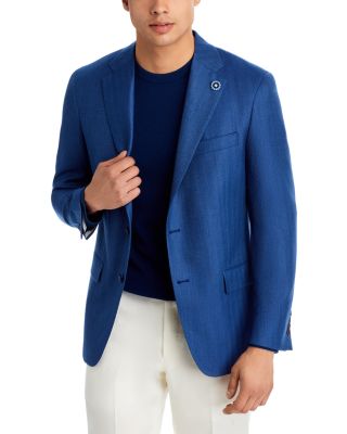 Hart Schaffner Marx - New York Herringbone Regular Fit Sport Coat