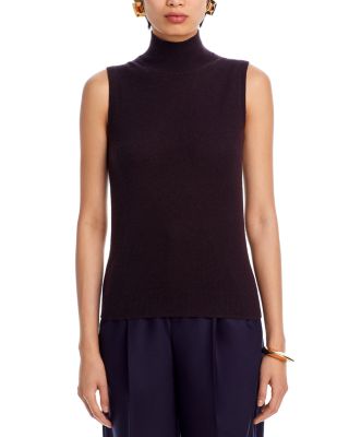 Sleeveless 100% Cashmere Sweater - Exclusive