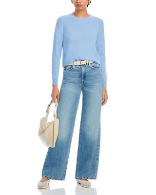 100% Cashmere Crewneck Sweater - Exclusive 