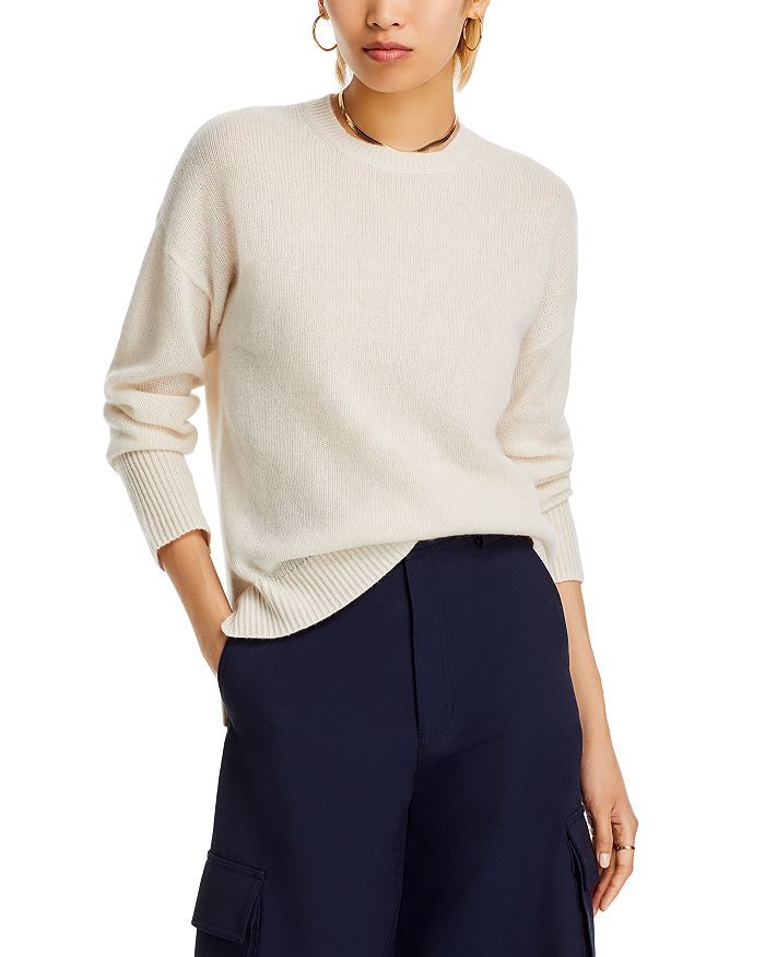 Tranquil Leaves Fishnet High-Low Sweater