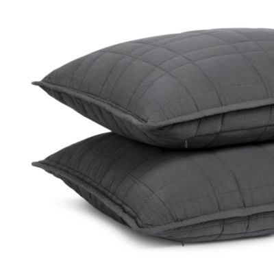 Brooklinen Lightweight Cotton Quilted King Sham Set