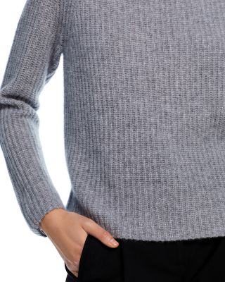 100% Cashmere Shaker Stitch Raglan Sweater - Exclusive