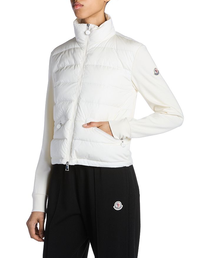 Moncler Mixed Media Jacket Bloomingdale's