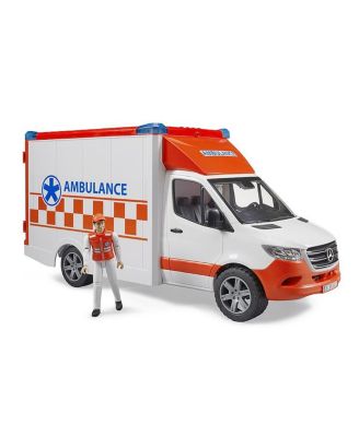  1/16 Mercedes-Benz Sprinter Ambulance with Driver by Mercedes-Benz Sprinter Autotransporter with Roadster by Ages 4 Years +