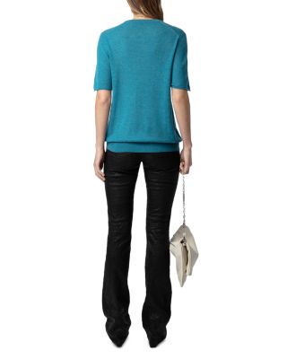 Ida Mon Amour Short Sleeve Sweater