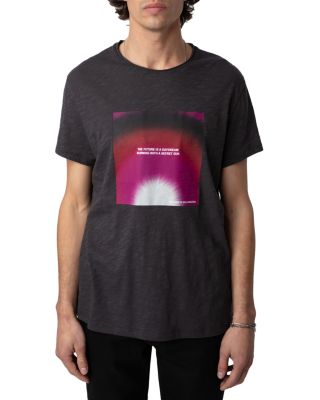 Zadig & Voltaire - Toby Flamme Photoprint Tee