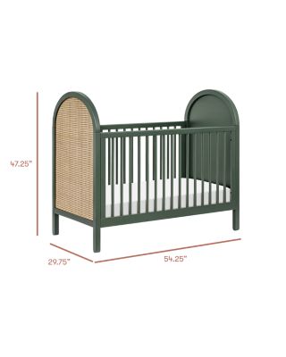 Bondi 3 in 1 Convertible Crib with Toddler Bed Conversion Kit
