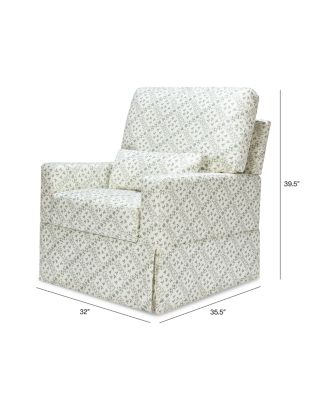 Crawford Water Repellent & Stain Resistant Swivel Glider