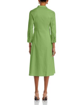 Debra Tie Waist Shirt Dress
