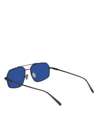 Prisma Geometric Pilot Sunglasses, 58mm