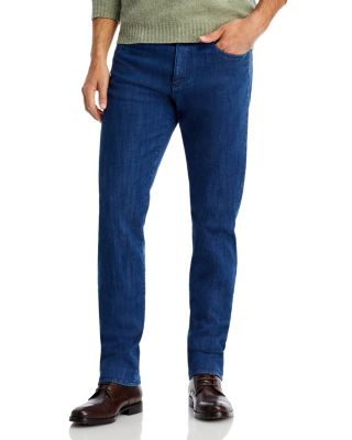 Stretch Denim Straight Fit Jeans