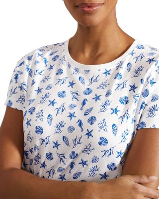 Pixie Cotton Printed Tee