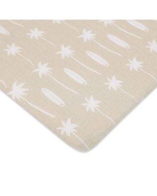 All Stages Bassinet Sheet in GOTS Certified Organic Muslin Cotton