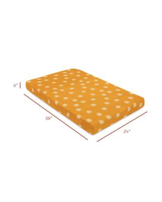 Mini Crib Sheet in GOTS Certified Organic Muslin Cotton