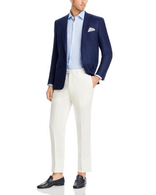 Siena Melange Textured Solid Regular Fit Sport Coat