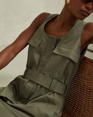 【海外限定】REISSワンピース☆Stone Elin Utility Belted Midi Buy Reiss Stone Elin Utility Belted Midi Dress from Next USA