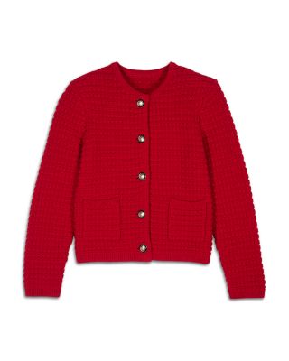 Gaspard Crewneck Cardigan Sweater