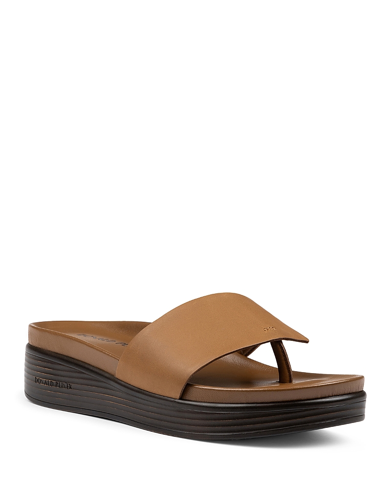 Donald Pliner Fifi Platform Demi Wedge Thong Sandals