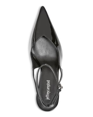 Women's Executive Pointed Toe Slingback Pumps 