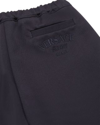 Boys' Informal Satin Gabardine Embroidered Logo Pants - Baby