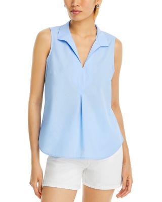 Tommy Bahama - Oceana Poplin Sleeveless Top