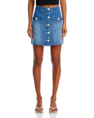 Kris Denim Mini Skirt
