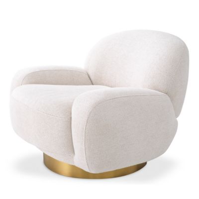 Udine Fabric Swivel Chair