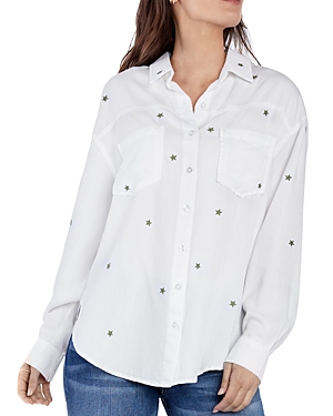 Army Stars Button Front Shirt