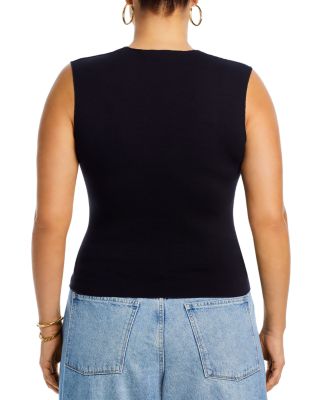 Square Neck Sleeveless Top - Exclusive