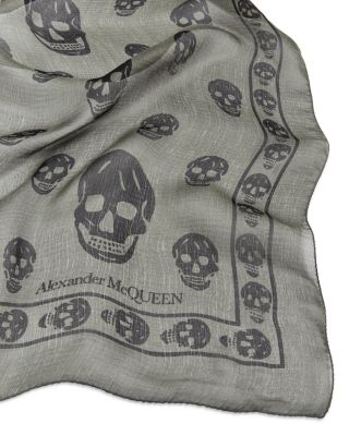 Skull Silk Scarf