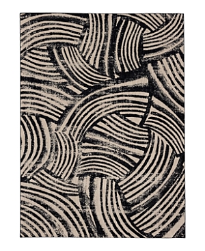 Stacy Garcia Rendition Arcoa Area Rug, 8' X 11' In Obsidian