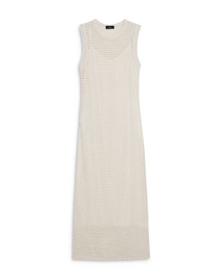 knee length dresses for ladies Delilah Shell Print Mesh Maxi Dress