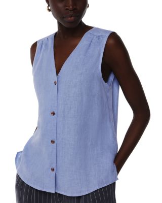 Whistles - Laura Linen Tank Top