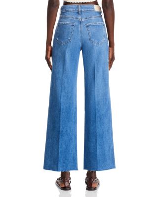 Anessa 31&amp;quot; High Rise Wide Leg Jeans in Flamenco Distressed