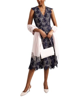 Hannah Lace Midi Dress