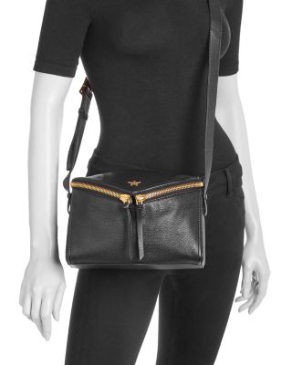 Diamant 3D Leather Shoulder Bag