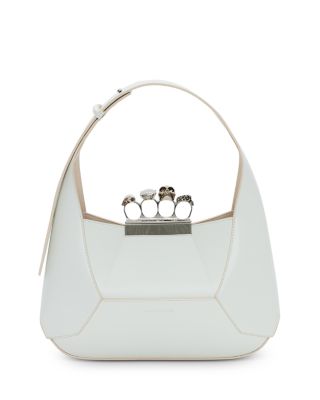 Alexander McQUEEN The Jeweled Medium Leather Hobo