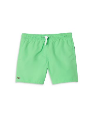 Lacoste - Boys' Quick-Dry Solid Swim Shorts - Little Kid