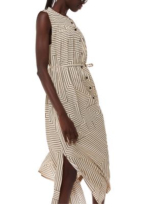 Angled Stripe Ilana Dress